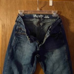 Wrangler, Retro, slim, straight jeans.